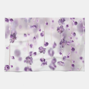 Cherry blossoms kitchen towel