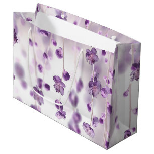 Cherry blossoms large gift bag