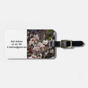 Cherry Blossoms Luggage Tag