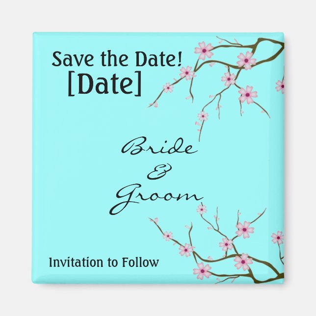 CHERRY BLOSSOMS MAGNET (Front)