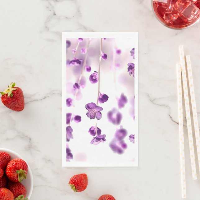 Cherry blossoms napkin (Insitu)