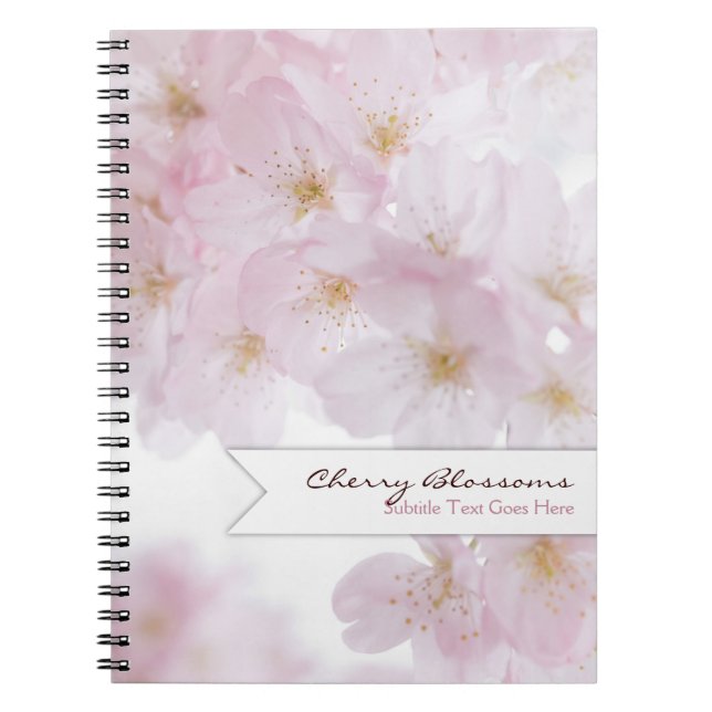 Cherry Blossoms Notebook (Front)