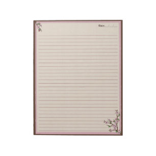 Cherry Blossoms Notepad