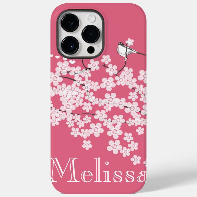 Cherry Blossoms Personnalisé iPhone 6 coque (Verso)