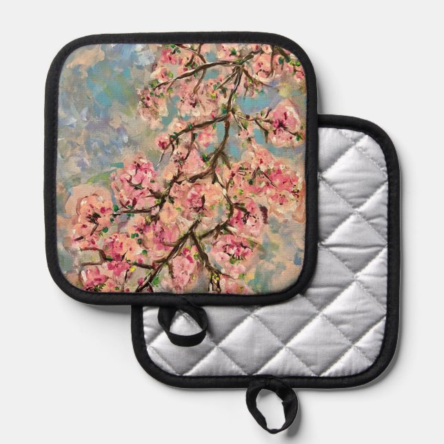 Cherry Blossoms  Pot Holder (Front/Back)