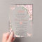 Cherry Blossoms Rose Gold Butterflies Quinceañera