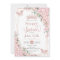 Cherry Blossoms Rose Gold Butterflies Sweet 16
