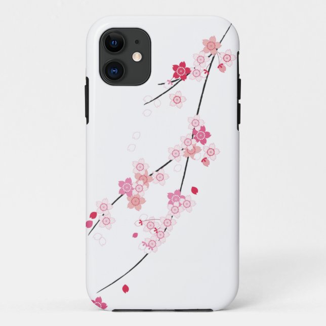 Cherry Blossoms Sakura iPhone Case (Back)