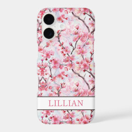 Cherry Blossoms Sakura Monogrammed