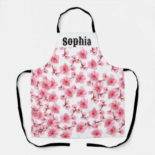 cherry blossoms Serenity Apron