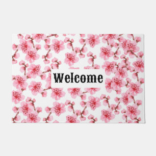cherry blossoms Serenity Doormat