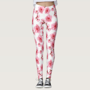 cherry blossoms Serenity  Leggings