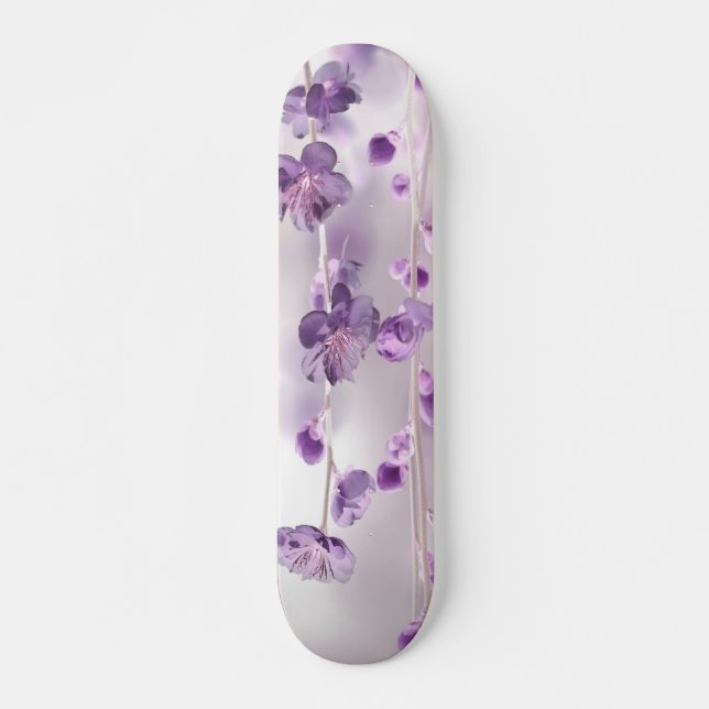 Cherry blossoms skateboard (Front)