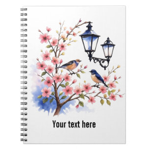 Cherry Blossoms Template Notebook