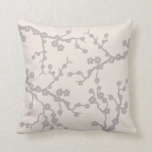 Cherry Blossoms Throw Pillow