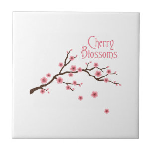 Cherry Blossoms Tile