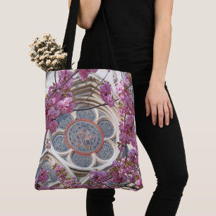 Cherry blossoms tote bag