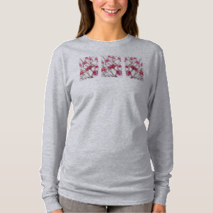 Cherry Blossoms Womens Long Sleeve T-Shirt