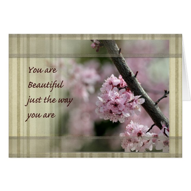 Cherry Blossoms You Are Beautiful (Front Horizontal)