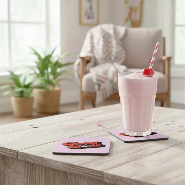 Cherry Bomb Beverage Coaster (Creator Uploaded)