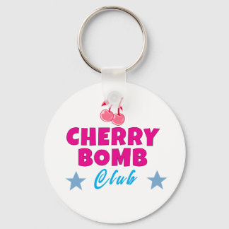 cherry bomb keychain