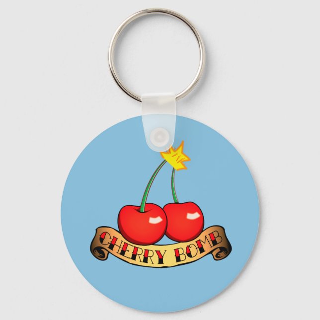 Cherry Bomb Keychain (Front)