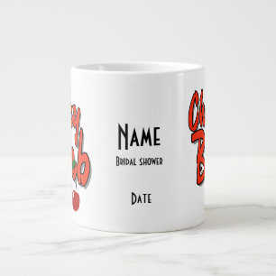 Cherry bomb Personalized Bachelorette Party Large Coffee Mug