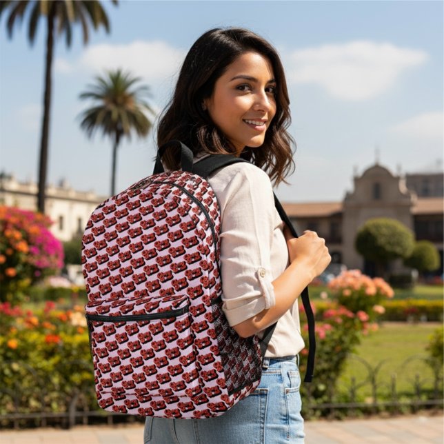 Cherry Bomb Printed Backpack (Creator Uploaded)