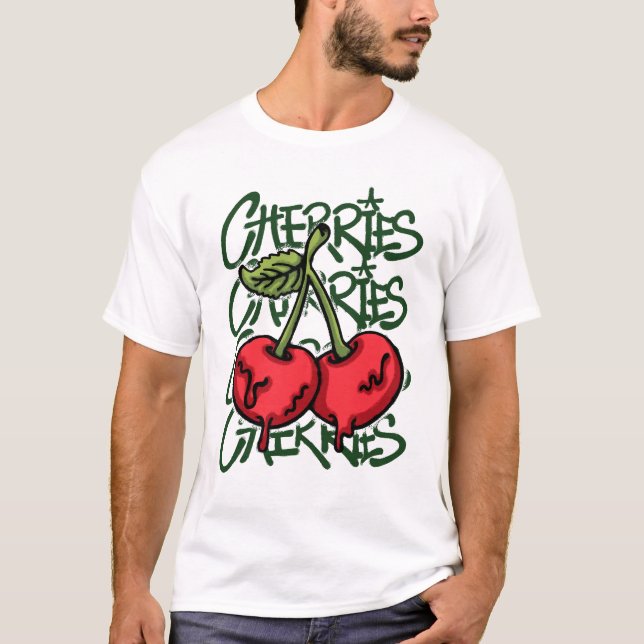 Cherry Bomb streetwear T-Shirt (Front)