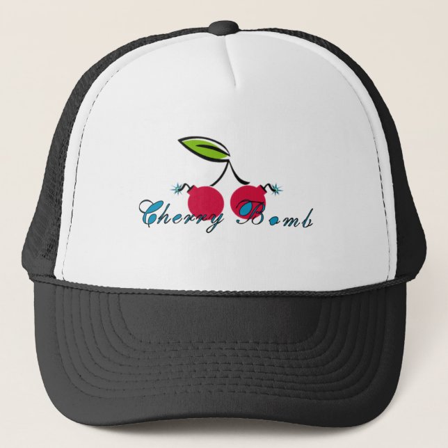Cherry Bomb Trucker Hat (Front)