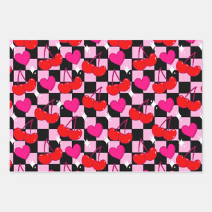 Cherry Bomb Wrapping Paper Sheet