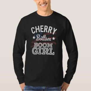 Cherry Bottom Boom Girl U Girl Country Music Lyric T-Shirt