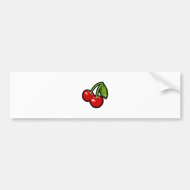 cherry bumper sticker (Front)