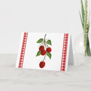 Cherry Bunch Birthday Card