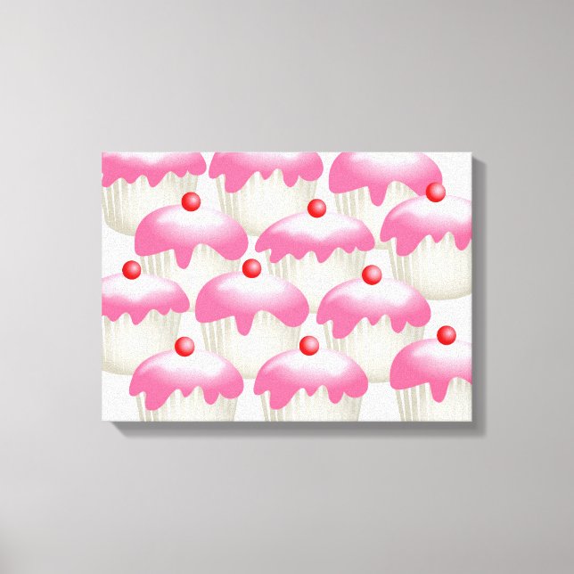 Cherry Buns Canvas Print (Front)