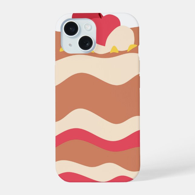 Cherry Cake iPhone 15 Case (Back)