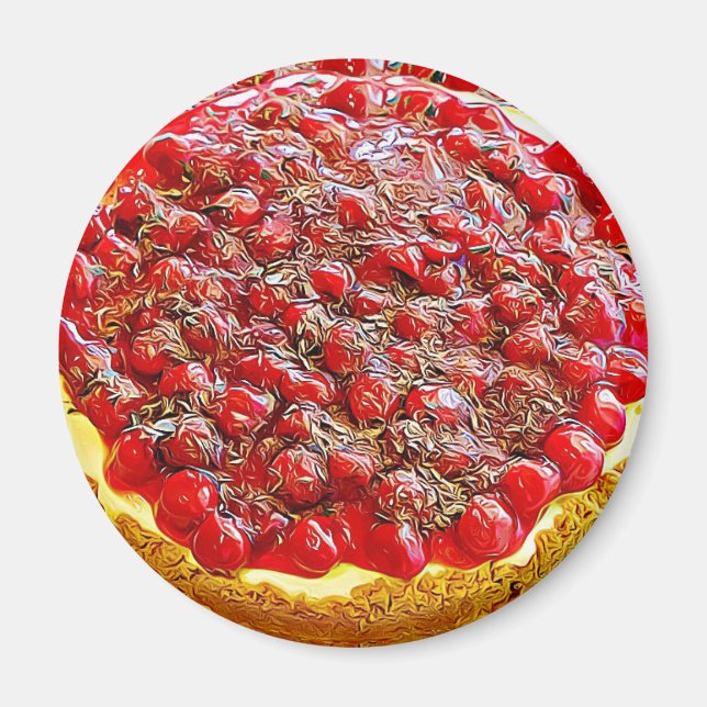 Cherry Cheesecake Chocolate Sprinkles Magnet (Front)