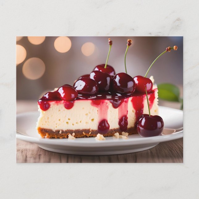 Cherry Cheesecake Postcard (Front)