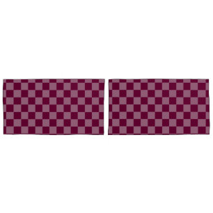 Cherry Chequered Two Tone Pillowcases HAMbyWG