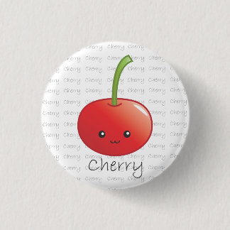 Cherry - Cherry 1 Inch Round Button