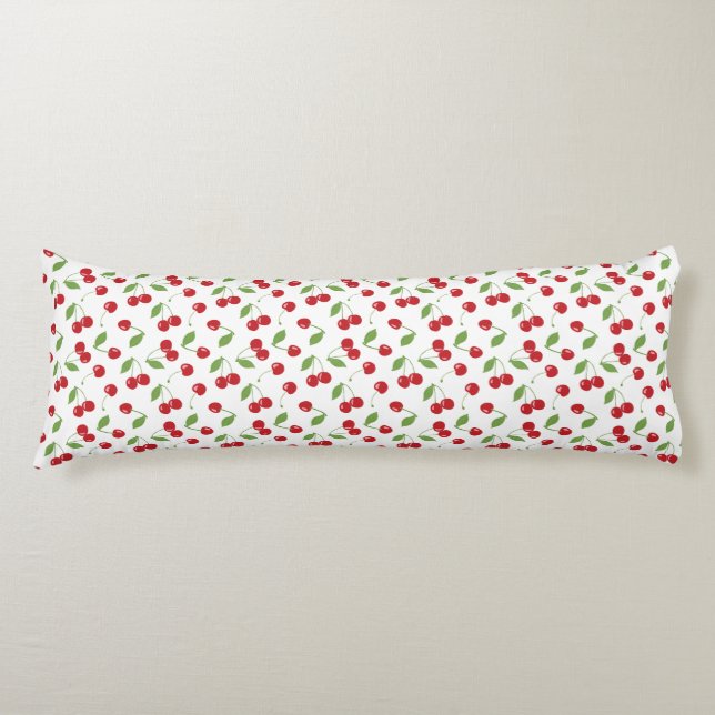 "Cherry Cherry" Body Pillow (Front)