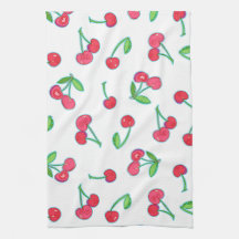 Cherry Cherry Kitchen Towel 16" x 24"