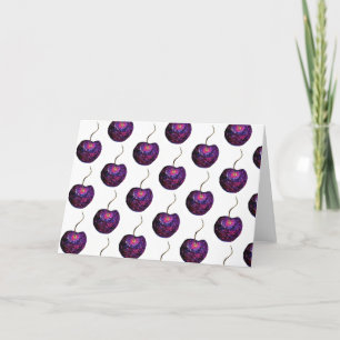 Cherry Cherry Note Card <Blank Inside>
