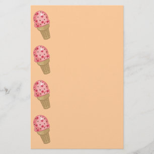 Cherry Chocolate Chip Stationery