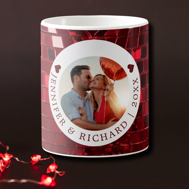 Cherry Coded Personalized Valentine's Day Mug (Cherry Coded Personalized Valentine's Day Mug)