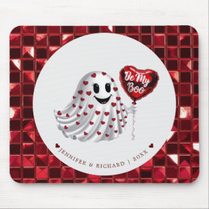 Cherry Coded Valentine's Day Mouse Pad