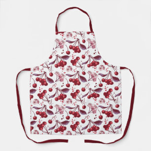 Cherry Colour & Blossom Apron