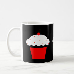 cherry cupcake coffee mug