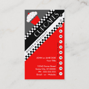 cherry cupcake punchcard : (buy 11 get 1 free) loyalty card