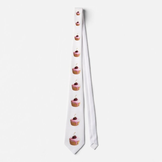 Cherry Cupcake Tie (Front)